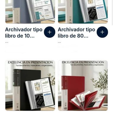 Archivadores tipo libro - 3/3