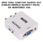 ADAPTADOR PARA CONECTAR SU CAJITA HD EN MONITORES VGA - Img 57477864