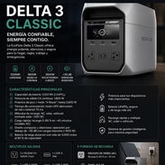 *Ecoflow Delta 3 Clásica de 1800w con un pico de 3600w* 750 USD - Garantía 7 días - Img 55935890