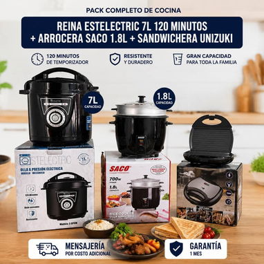 COMBOS DE EQUIPOS ELECTRODOMÉSTICOS - 2/6