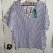 Blusa de benetton talla S/M over size - Img 57693710