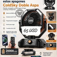 Ventiladores Recargables Coldsky  65usd🔺️ - Img 56561270