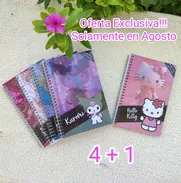 Libretas lleve 1 GRATIS por la compra de 4 o más - Img 50727519