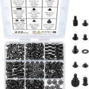 420 tornillos para computadora, kit de separadores y tornillos para placa base, tornillos para computadora portátil, tor - Img 55641200