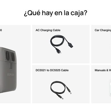 🔰 DELTA 3 🔰 ECOFLOW DELTA 3 - 3600/1800W - 1024WH. MESAJERIA Y GARANTIA 1 MES. TLF 54833699 - Img 112642019