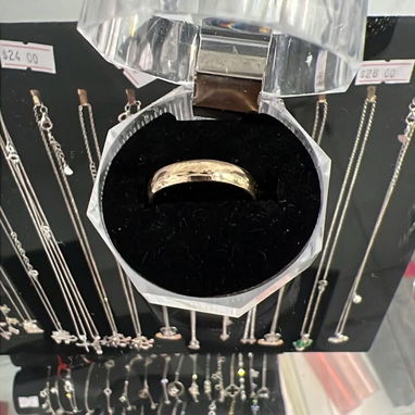 Alianzas de oro 10k para hombre, disponibles - 2/3