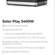 Solar Play 2400W - Img 58072400