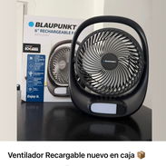 Ventilador Recargable Blaupunkt 6” – ¡Nuevo en caja! 📦 /'Precio 23usd / +5355919946 - Img 55471917