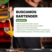 📢 ¡Estamos buscando BARTENDER! - Img 49609781