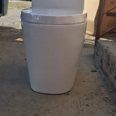 🚧 INODORO MONOLÍTICO CON SU HERRAJE DEL TANQUE Y JUNTA DE CERA LAVAMANOS CON MUEBLE BOTIQUIN CON ESPEJO SIN LUZ LED 🚧 - Img 119828945