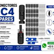 40 Pares de Conectores Solares MC4 Macho/Hembra + Llave de Instalación | IP67 1000V 30A - Img 56445719