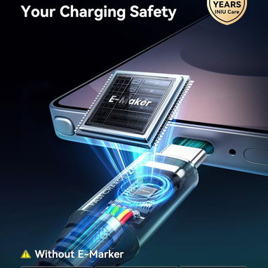 🔌 CABLE USB-C INIU 240W CARGA RÁPIDA TRENZADO PARA IPHONE, SAMSUNG, MACBOOK Y MÁS ENVÍO + GARANTÍA - Img 122299228