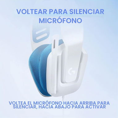 Logitech G335 | Auriculares Gamers Ultra Ligeros | Multiplataforma - 4/4