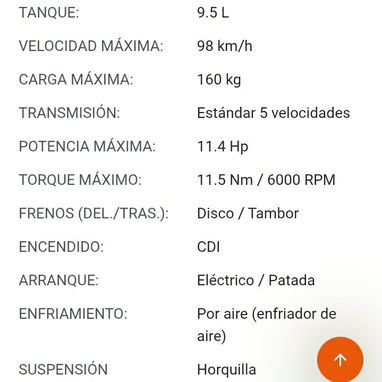 MOTO RESTREPA 150 CC $1800 tanque 9.5L velocidad> 98km/h carga> 160kg MÁS DETALLES EN FOTOS Y DESCRIPCIÓN - Img 123649534