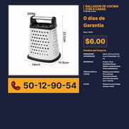 RALLADOR DE COCINA CON 4 CARAS VPT# -0046 - Img 56243376