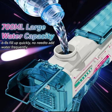 ☎️53544655 🛵 Entrega Disponible ⭐Pistola de Agua Eléctrica de Alta Presión con Luces LED ⭐ - 5/10