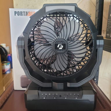 Ventilador recargable, batería 25000mAh - 2/5