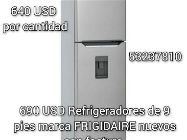 Refrigeradores de 9 pies marca FRIGIDAIRE nuevos con factura - Img main-image-45653170