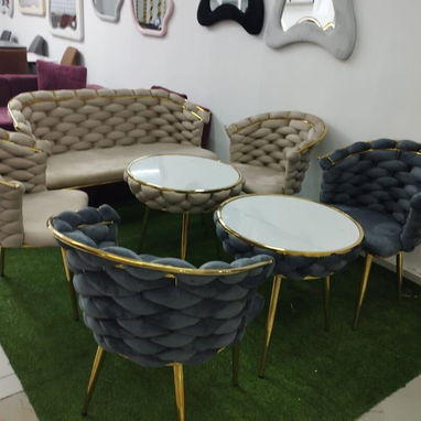 Juego de sala con mesa de centro estilo moderno y elegante 🌺 - Img 122956126