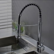Llave mezcladora monomando para fregadero alta calidad material acero nueva en su caja - Img 55183701