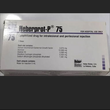 Heberprot p-75 $5000 cup - Img 98499553