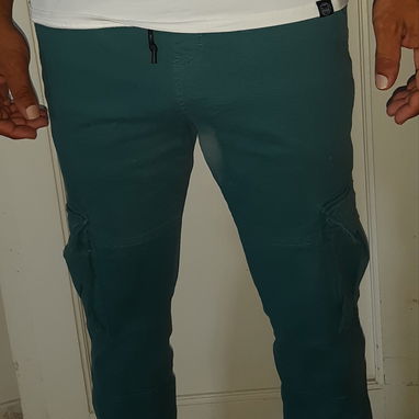 Pantalon de marca cuidado con el perro de buena tela elastisada con puños ajustables 4 puertas calidad garantizada!! - Img 95264653