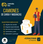 Alquiler de Camiones de cargas y mudanzas MAX, para todo tipo de necesidades los mejores profesionales (Kinetica) - Img 50029583