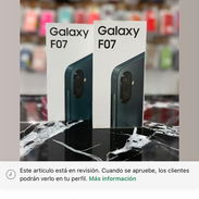 Galaxy F07 4/64 + Cargador 🎁 nuevos en caja - Img 58340264