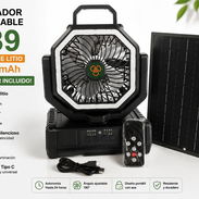 VENTA DE VENTILADORES RECARGABLES!!! Modelo F 39 tenemos mensajeria para toda la habana !!!! - Img 57354105