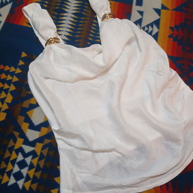 Blusa Blanca Nueva talla s/m en 1000 cup - 2/4