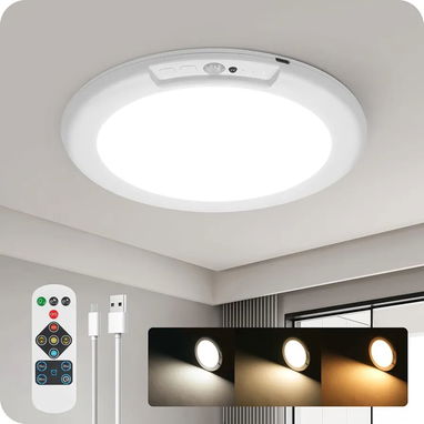 ‼️‼️‼️LÁMPARA RECARGABLE LED CON SENSOR DE MOVIMIENTO.......53317139/VEDADO‼️‼️‼️ - 3/4