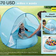 Piscina con carpa para bebés - Img 54868927