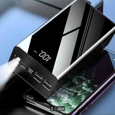 Power bank de 66800 mAh 4 puertos carga rápida+ linterna - Img 123266405