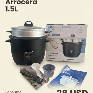 Olla arrocera 1.5 lt marca Estelectric - 2/2