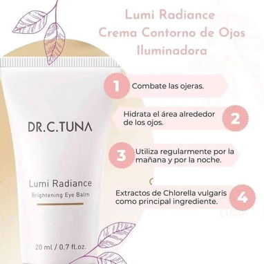 CREMA DR C TUNA LUMI RADIANCE - BÁLSAMO CONTORNO DE OJOS - OFERTA - Img 124743548
