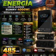 ⚡4000W⚡INVERSOR HIBRIDO SUMRY 4000W - EL TODO TERRENO. MENSAJERÍA CON FACTURA Y GARANTÍA. 📲 54833699 - Img 56901496