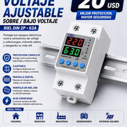 Protector de Voltaje Ajustable 63A – Riel DIN - Img 56312500