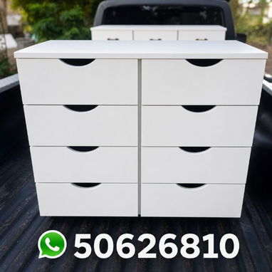 Cómodas o gaveteros, vanity o coqueta, multimuebles aereos y parados,estantes, mesa de computadora, - 10/10
