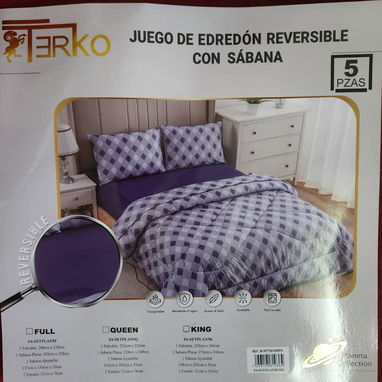 Juego de Edredón Reversible - Img 119348251
