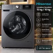 🧺 Lavadora Secadora Hisense 15KG 💦 - Img 57900660