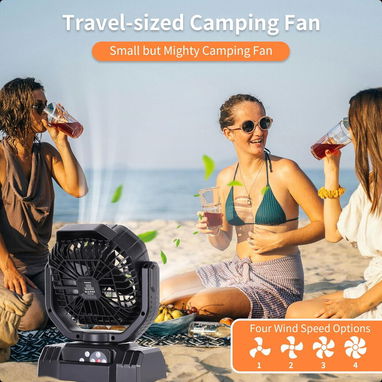(X) Ventilador F10 recargable portátil de alta velocidad de 20000 mAh $56.99 - Img 126963316