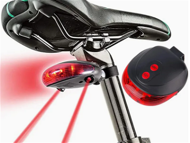 luz trasera con laser para bicicleta - Img 67995579