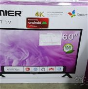 Televisor de 43 pulgadas smart TV con dos mandos y soporte para la pared - Img 45745490