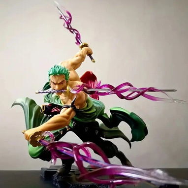 Roronoa Zoro figura de acción | Con garantía | videojuegoshabana.com - Img 122914187