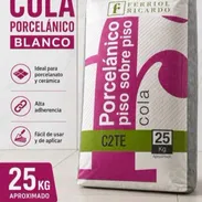 Cemento cola 25kg - Img 57480558