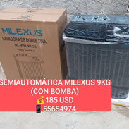 📣Lavadora semiautomática Milexus 9kg NUEVA – garantía y envío - Img 52026032