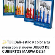 JUEGO DE CUBIERTOS MARWA DE 24 PIEZAS - Img 57492881