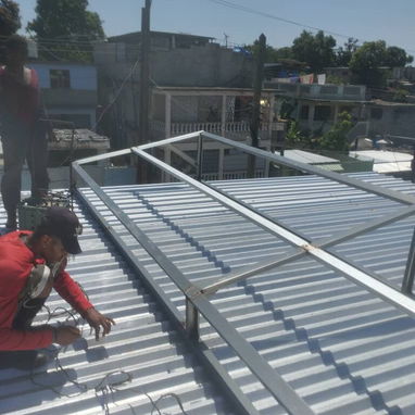 Montajes De Bases Para Paneles Solares Y Sercado Anti Riesgo - 3/5