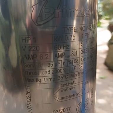 Bomba de agua sumergible - 3/3