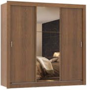 Ropero 3 puerta con espejo y 4 cajones nuevos en caja importados - Img 55789128